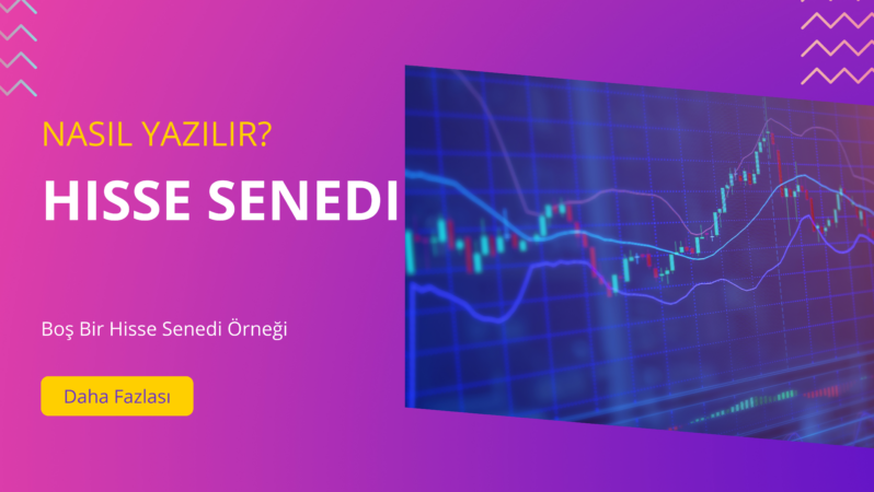 2024 Hisse Senedi Nasıl Yazılır? Boş Bir Şablon